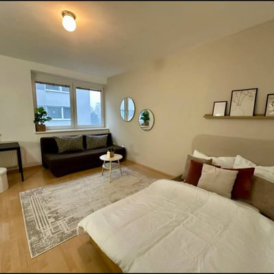 Rent of a furnished 1-room apartment, 37 m², Bratislava-Petržalka, Slovakia